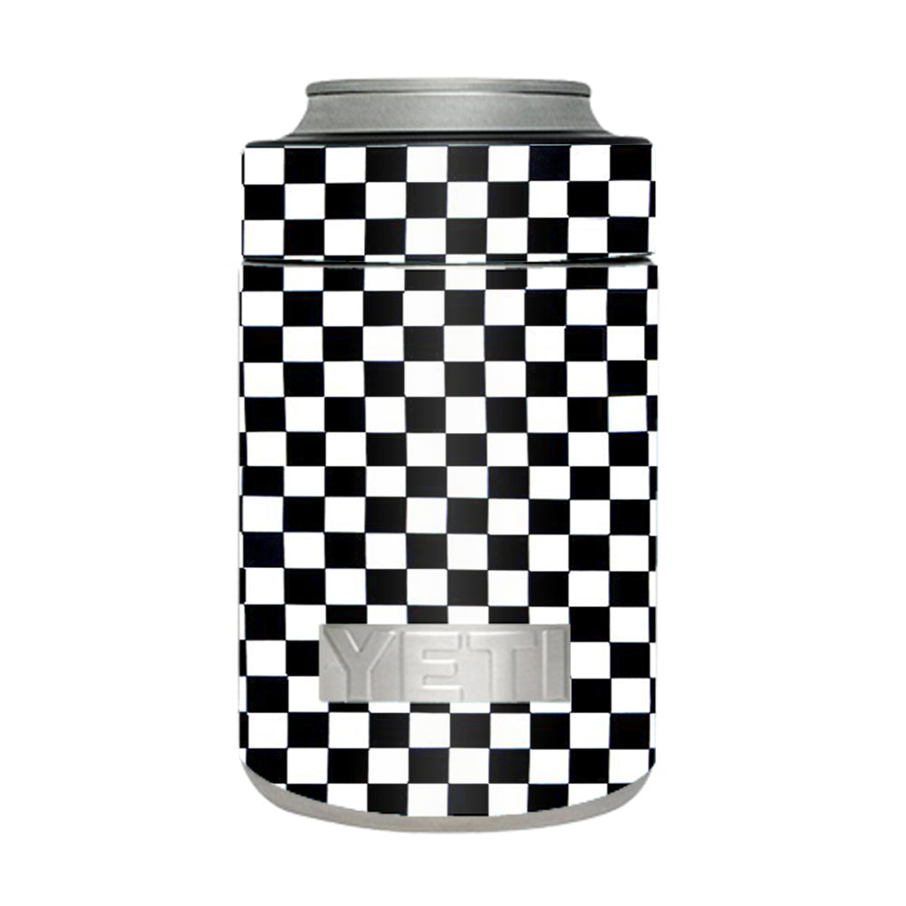  Checkerboard, Checkers Yeti Rambler Colster Skin