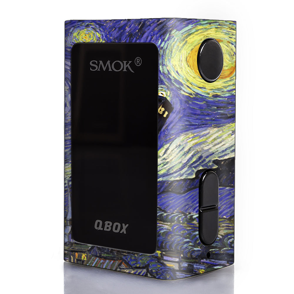  Tardis Starry Night Smok Q-Box Skin