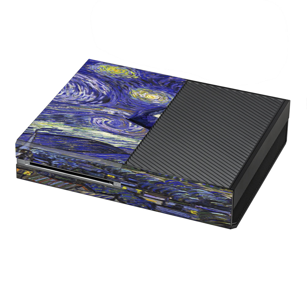  Tardis Starry Night Microsoft Xbox One Skin