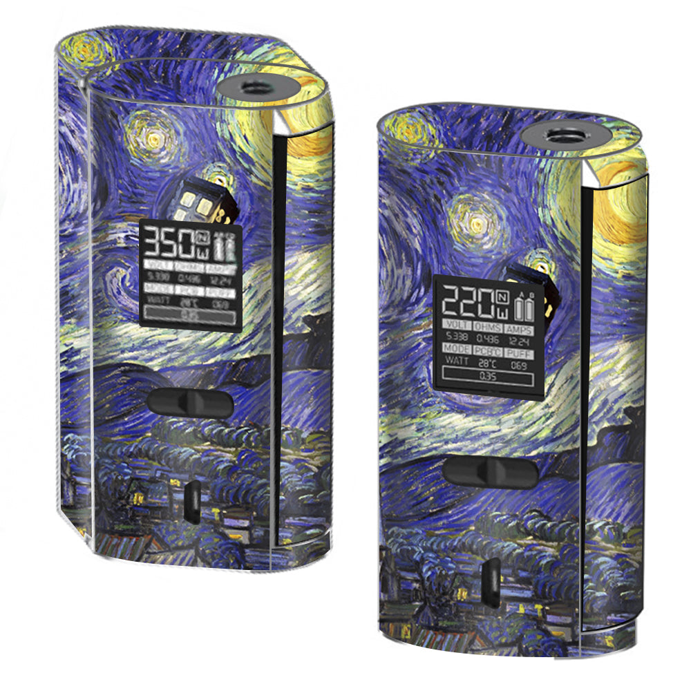  Tardis Starry Night Smok GX2/4 350w Skin