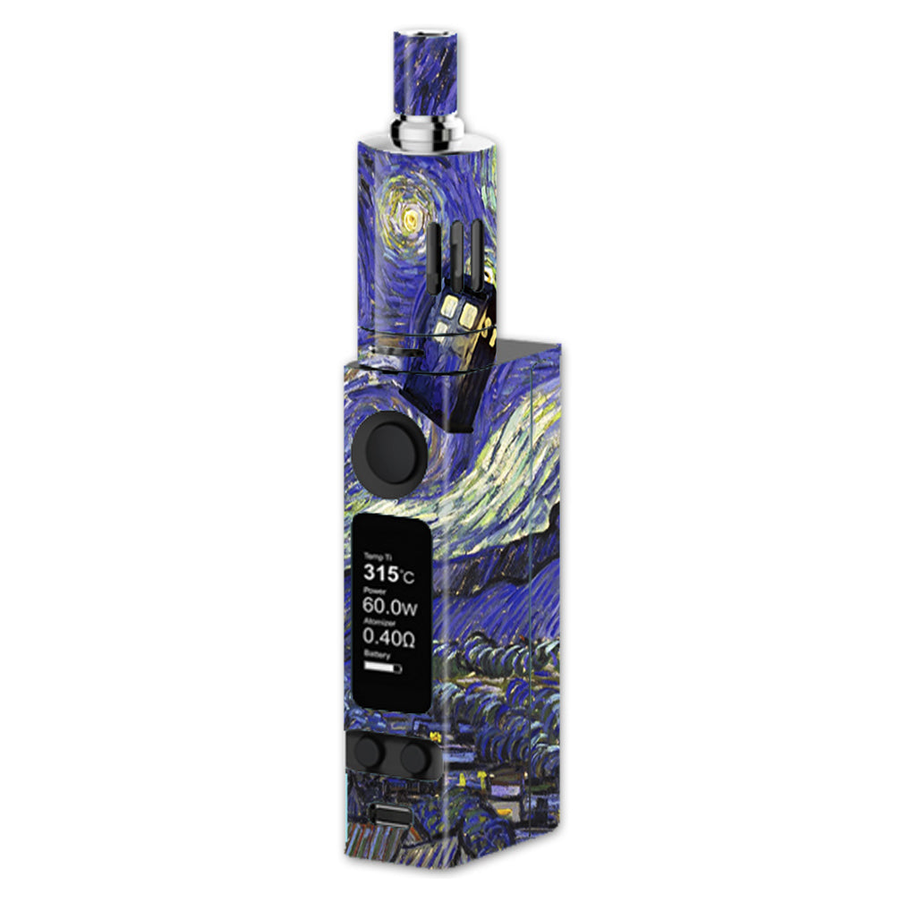  Tardis Starry Night Joyetech Evic VTC Mini Skin