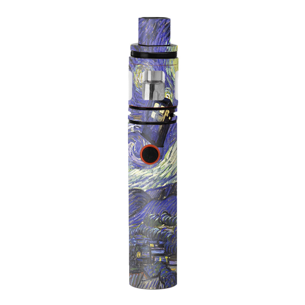  Tardis Starry Night Smok Stick V8 Skin