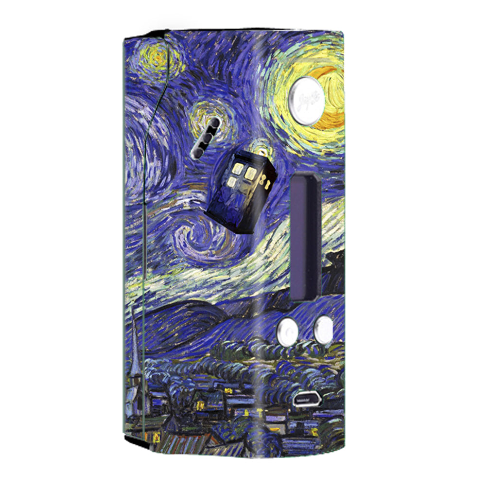  Tardis Starry Night Wismec Reuleaux RX200  Skin