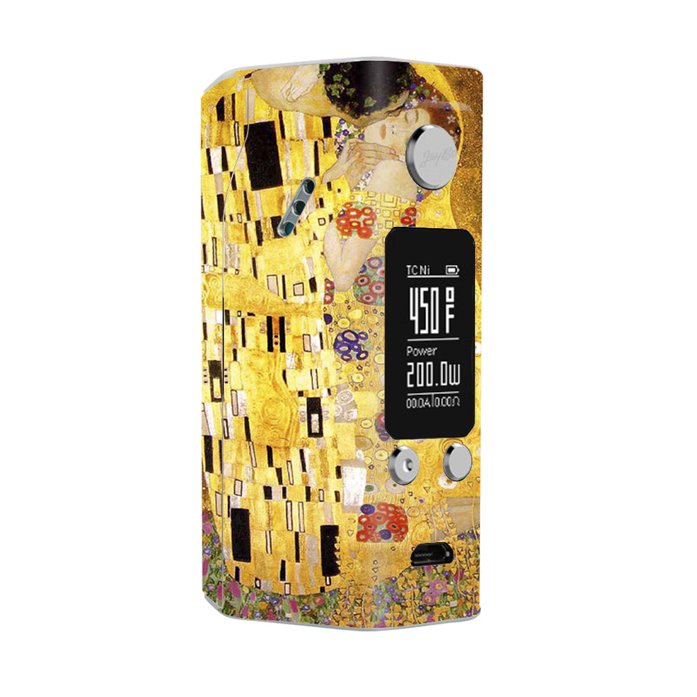  The Kiss Painting Klimt Wismec Reuleaux RX200S Skin