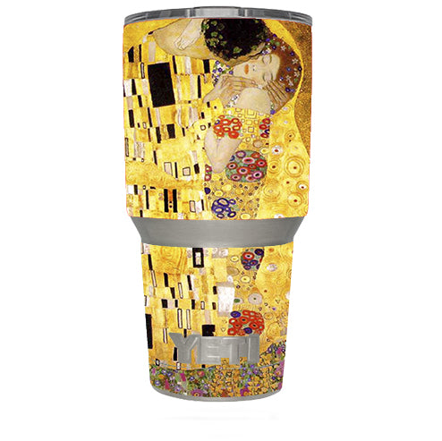  The Kiss Painting Klimt Yeti 30oz Rambler Tumbler Skin