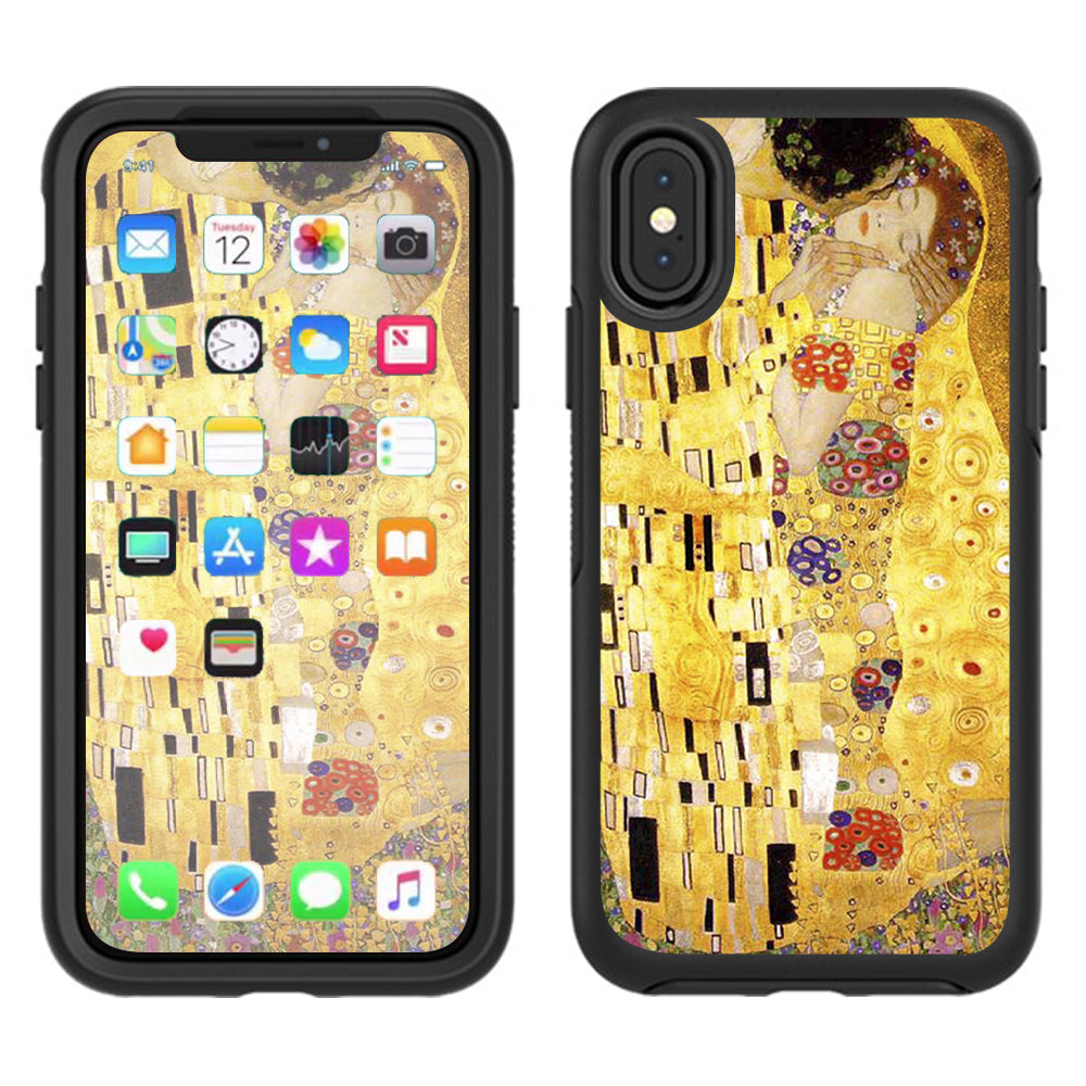  The Kiss Painting Klimt Otterbox Defender Apple iPhone X Skin