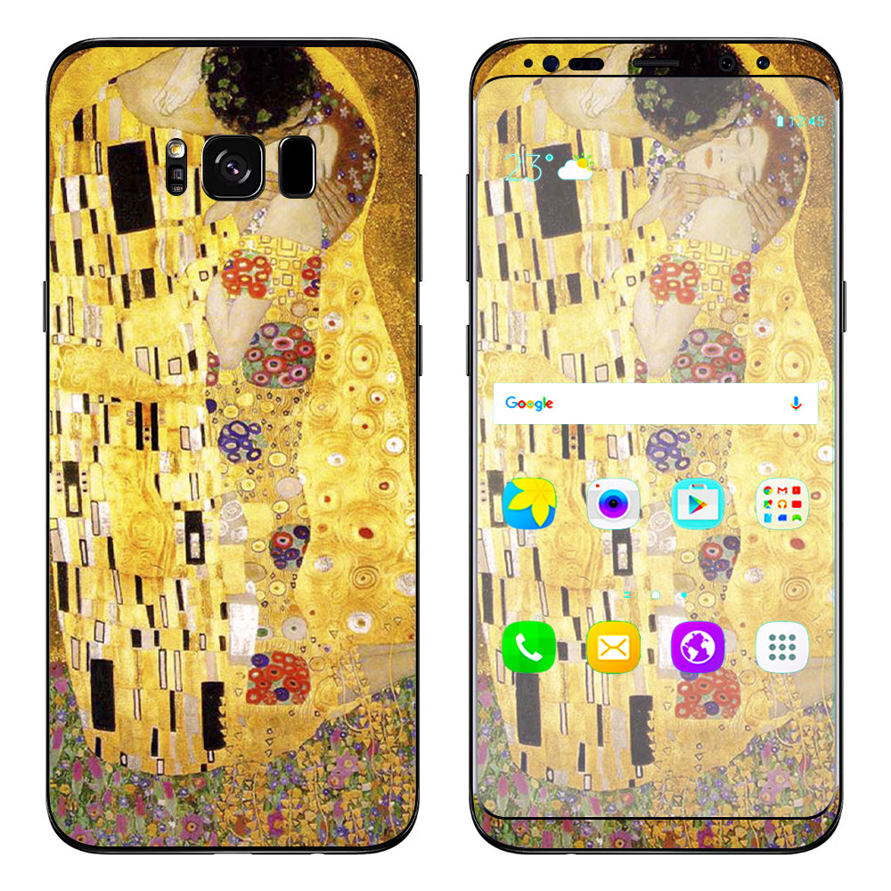  The Kiss Painting Klimt Samsung Galaxy S8 Skin
