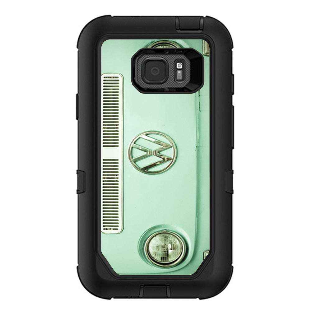  Baby Blue Vw Bus Otterbox Defender Samsung Galaxy S7 Active Skin