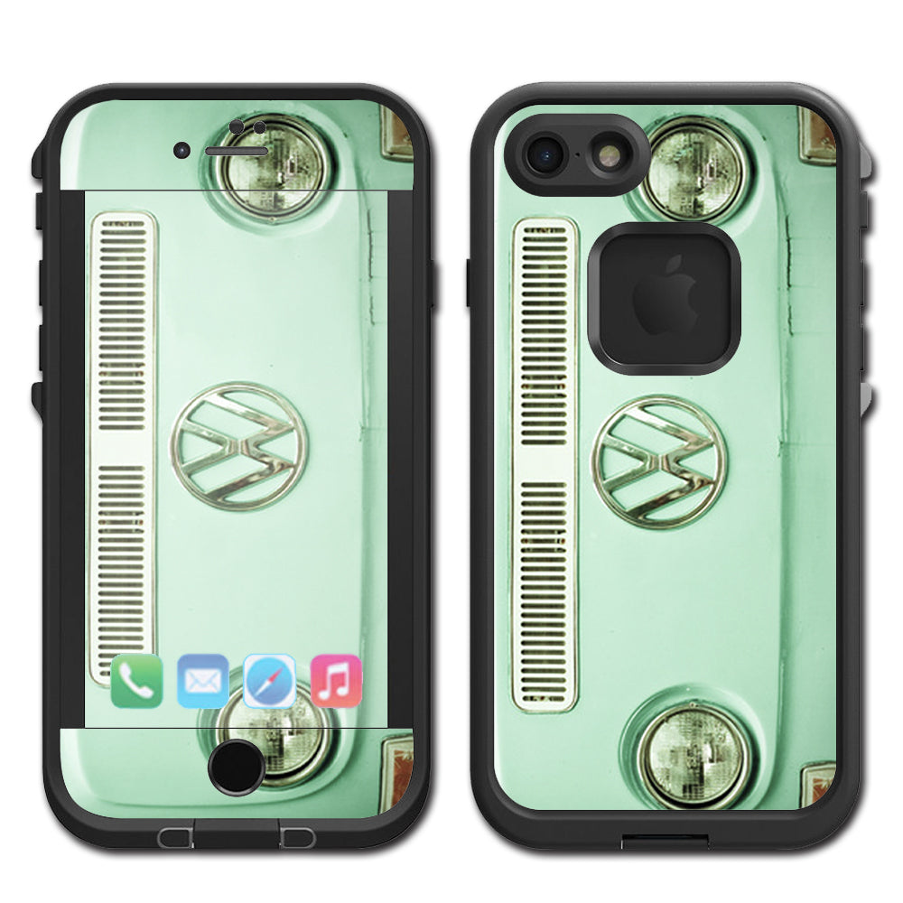  Baby Blue Vw Bus Lifeproof Fre iPhone 7 or iPhone 8 Skin