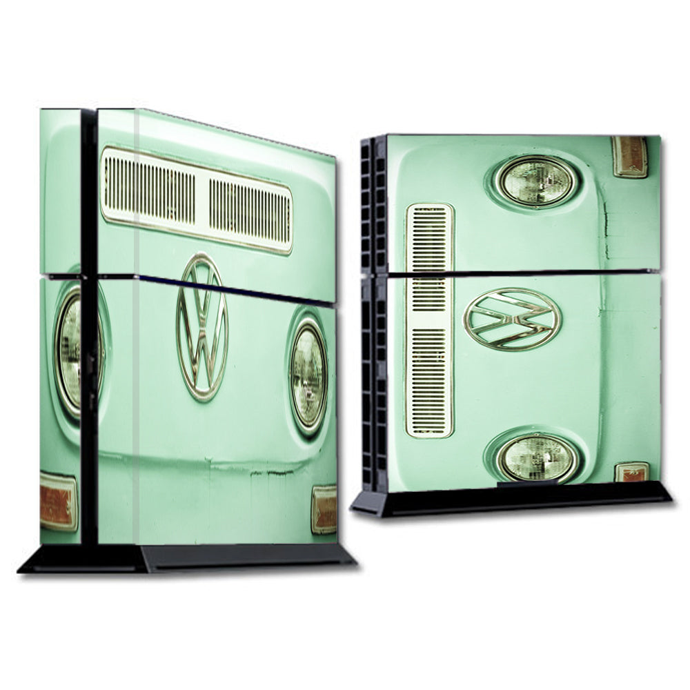  Baby Blue Vw Bus Sony Playstation PS4 Skin