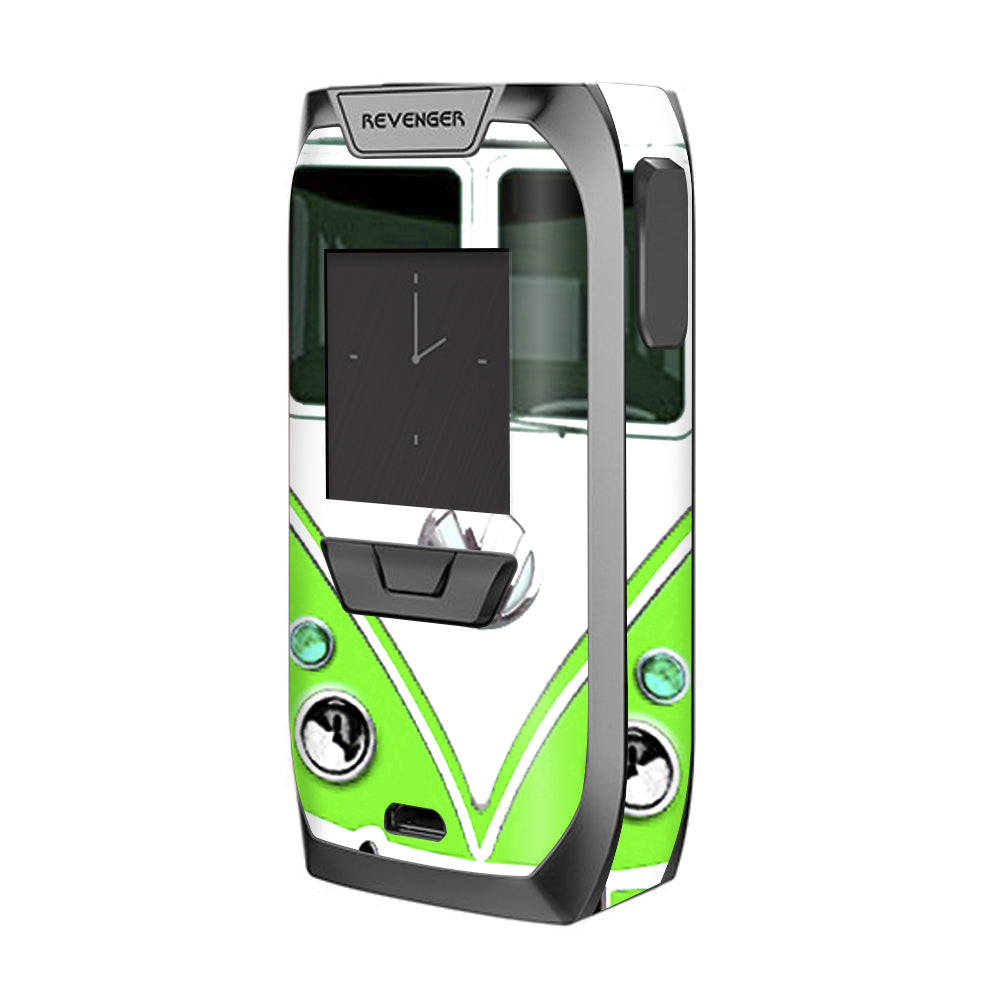 Vw Bus, Split Window Green Vaporesso Revenger Skin