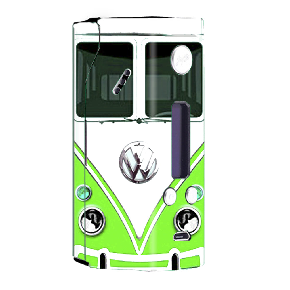  Vw Bus, Split Window Green Wismec Reuleaux RX200  Skin