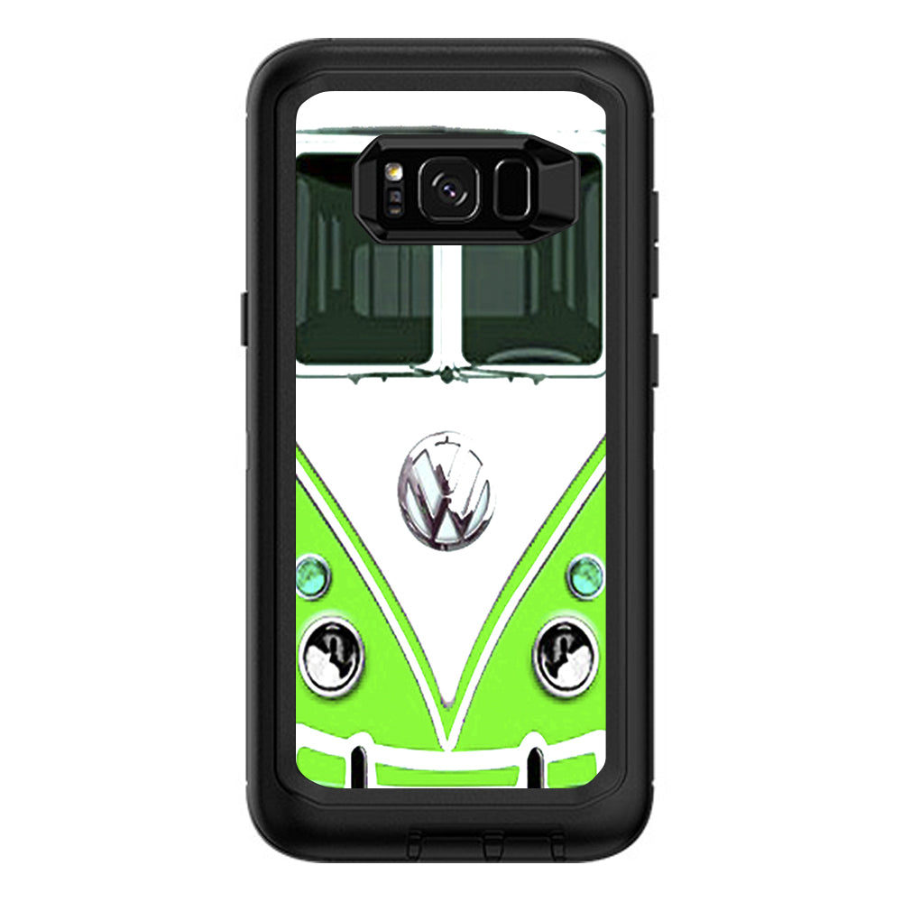  Vw Bus, Split Window Green Otterbox Defender Samsung Galaxy S8 Plus Skin