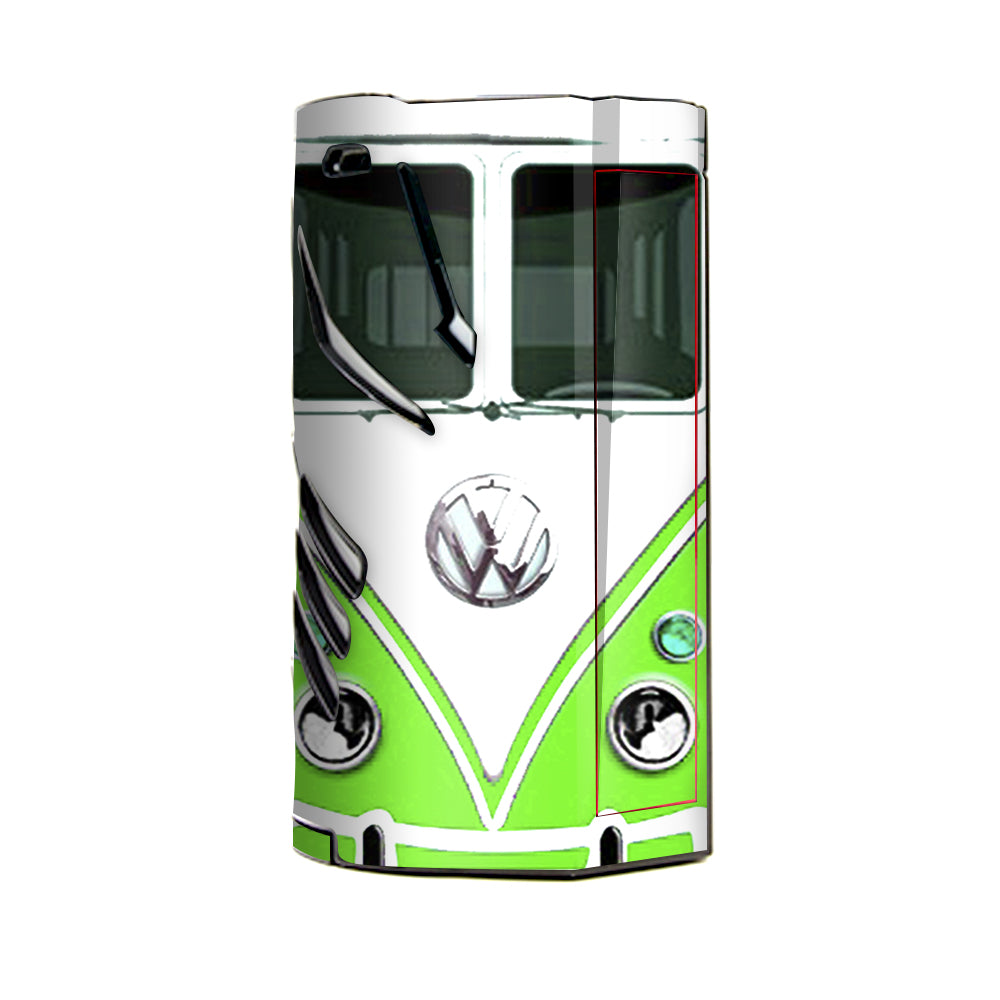  Vw Bus, Split Window Green T-Priv 3 Smok Skin