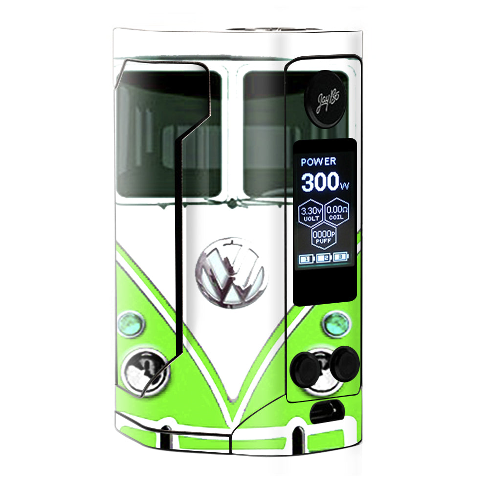 Vw Bus, Split Window Green Wismec RX Gen 3 Skin