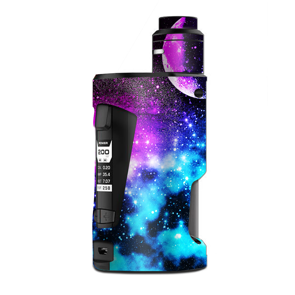  Galaxy Fluorescent G Box Squonk Geek Vape Skin