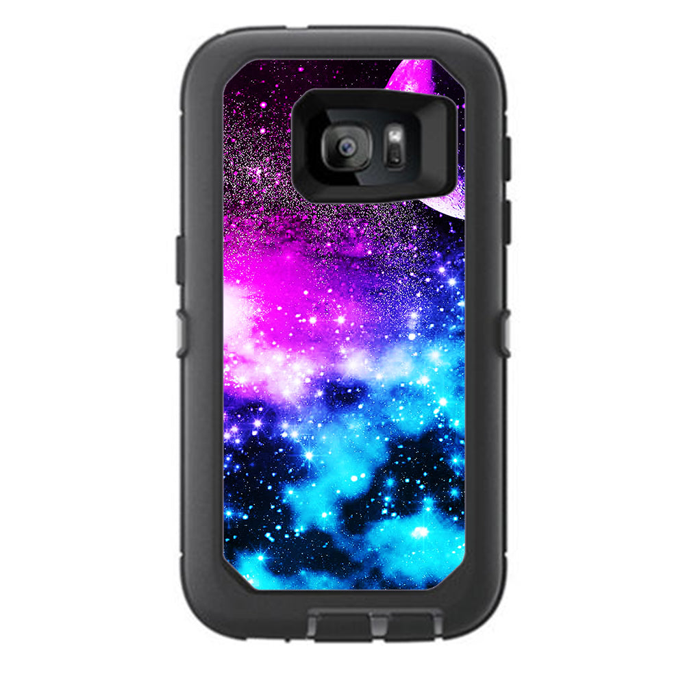  Galaxy Fluorescent Otterbox Defender Samsung Galaxy S7 Skin
