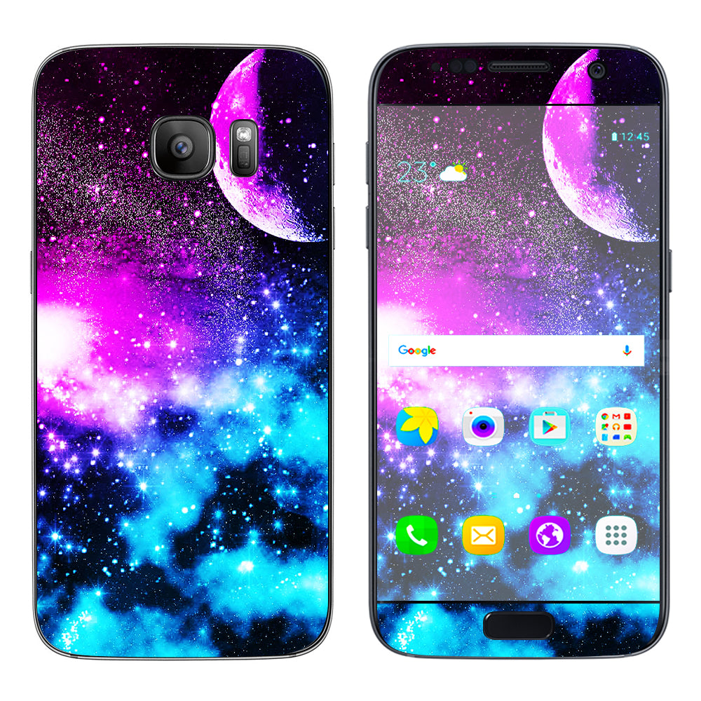  Galaxy Fluorescent Samsung Galaxy S7 Skin