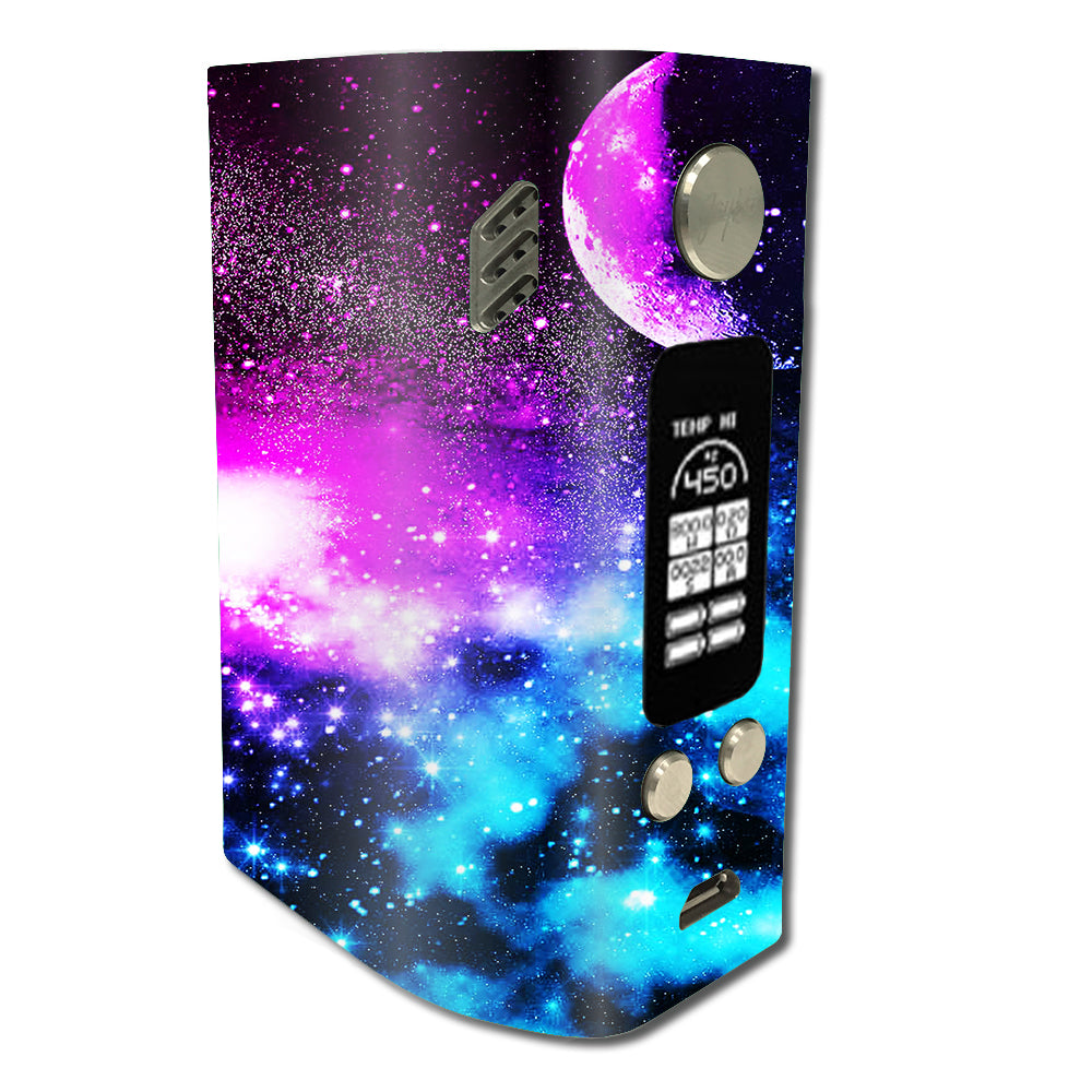  Galaxy Fluorescent Wismec Reuleaux RX300 Skin