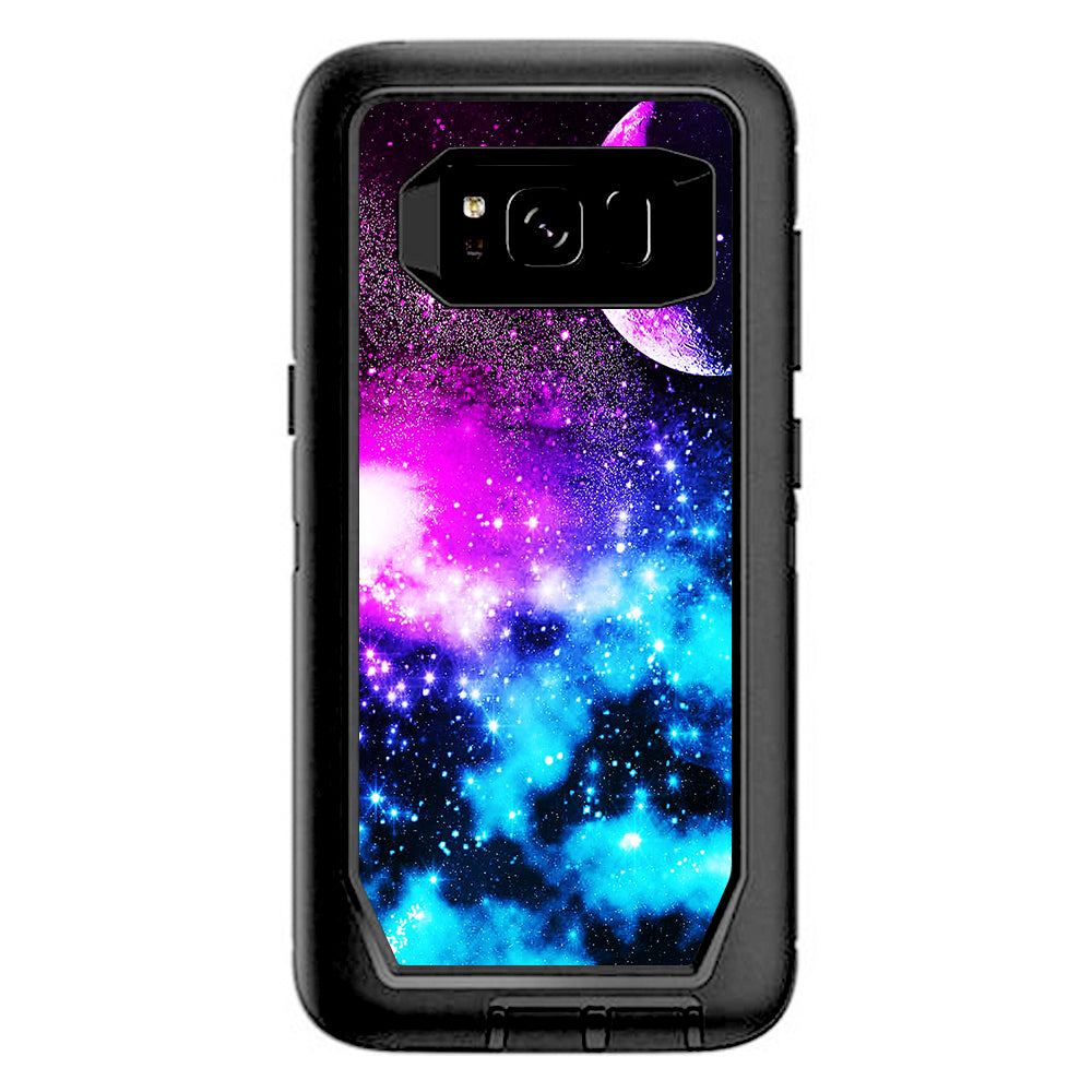  Galaxy Fluorescent Otterbox Defender Samsung Galaxy S8 Skin