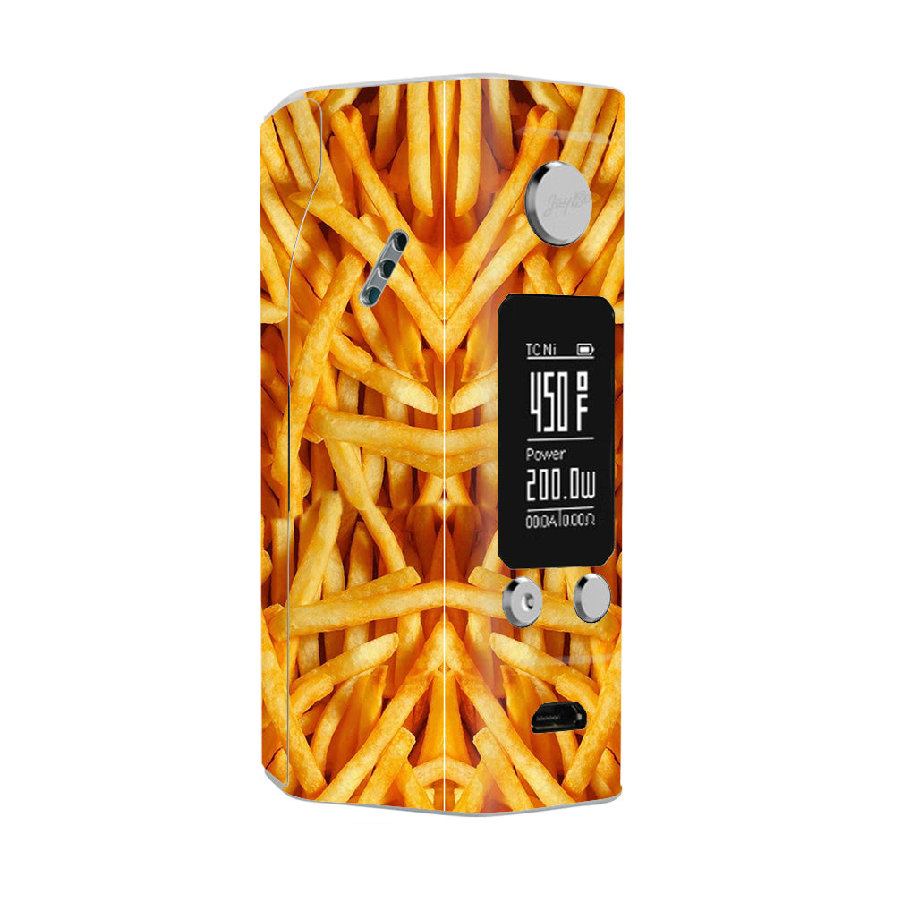  French Fries Wismec Reuleaux RX200S Skin
