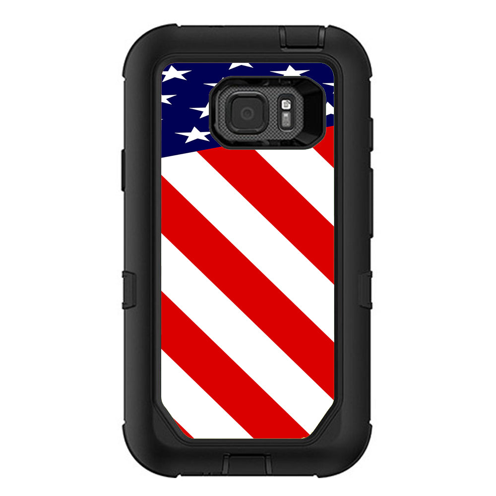  American Flag Usa Otterbox Defender Samsung Galaxy S7 Active Skin