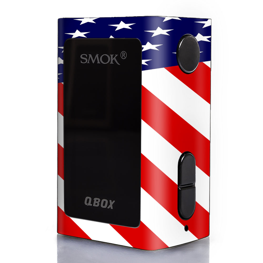  American Flag Usa Smok Q-Box Skin