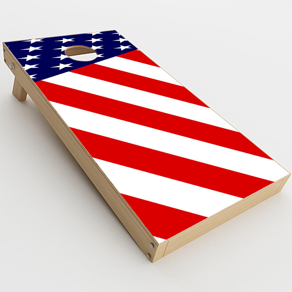  American Flag Usa Cornhole Game Boards  Skin