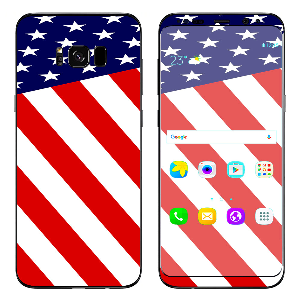  American Flag Usa Samsung Galaxy S8 Plus Skin