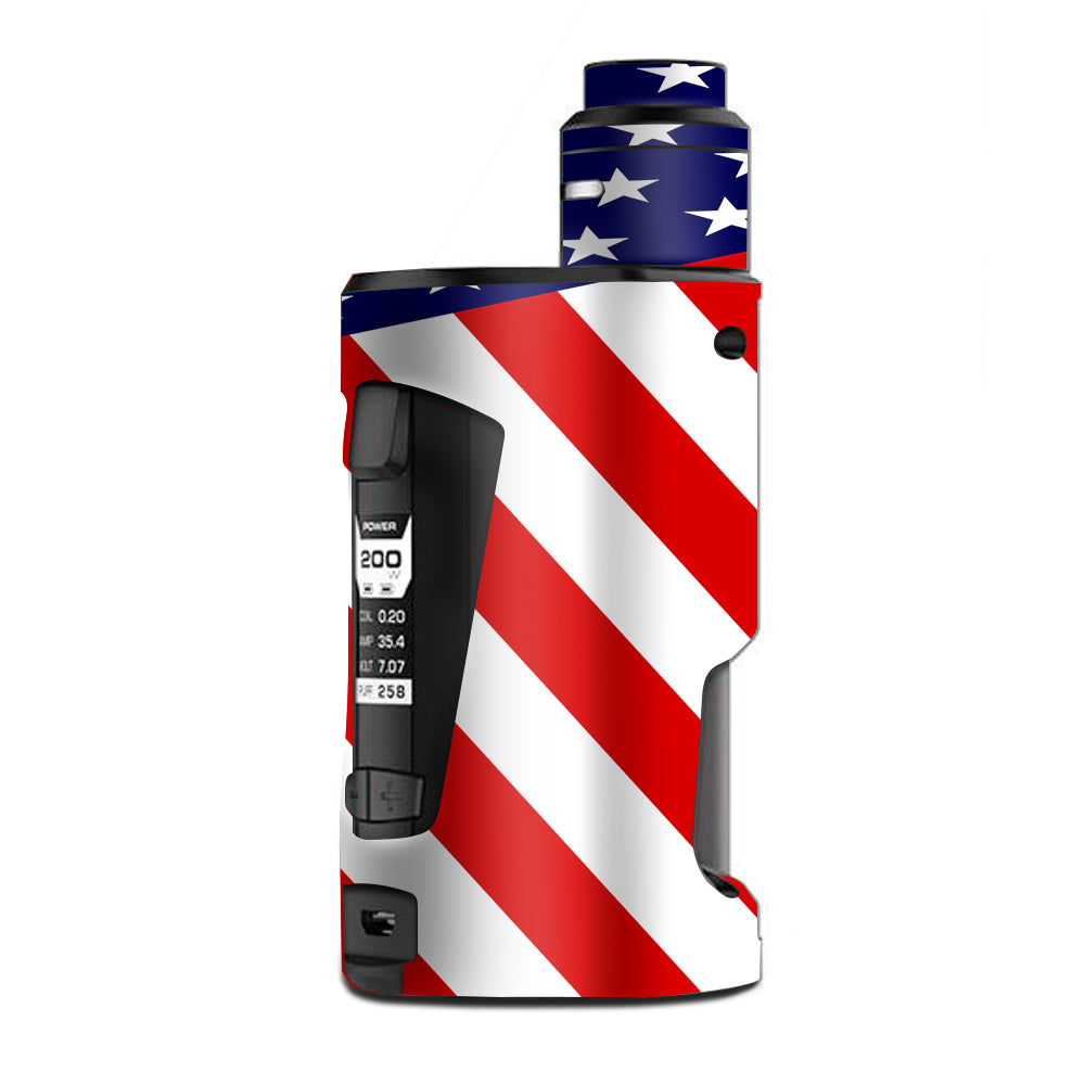  American Flag Usa G Box Squonk Geek Vape Skin