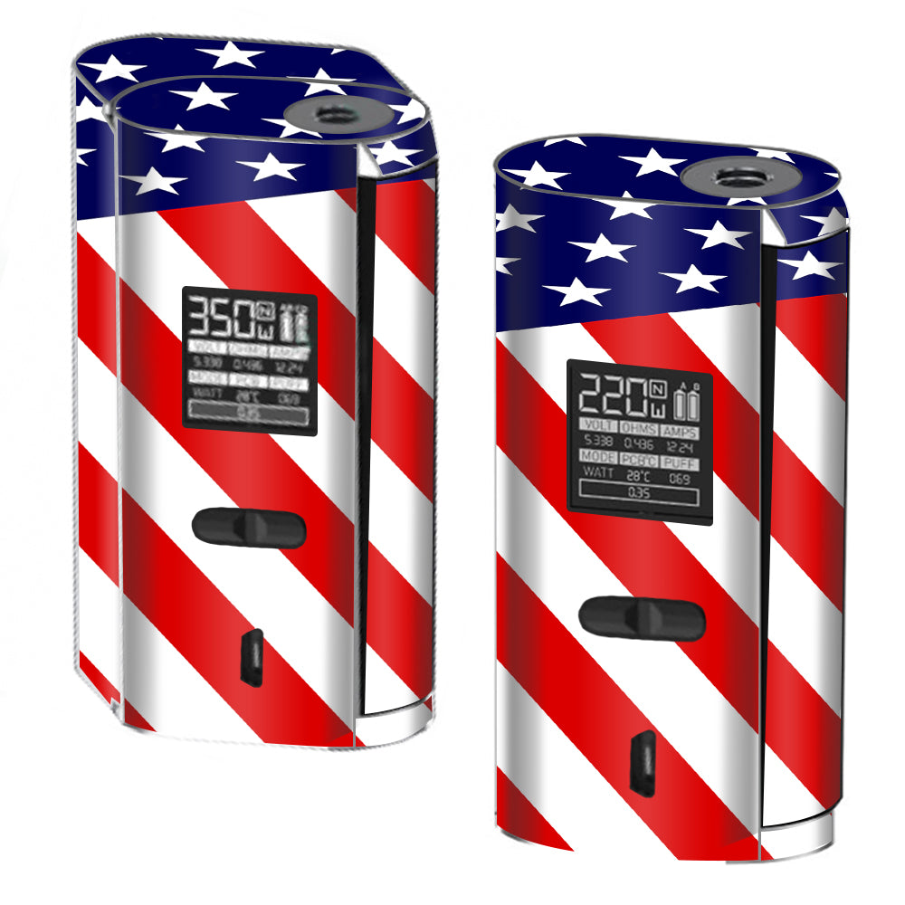  American Flag Usa Smok GX2/4 350w Skin