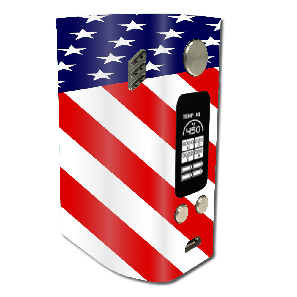 American Flag Usa Wismec Reuleaux RX300 Skin
