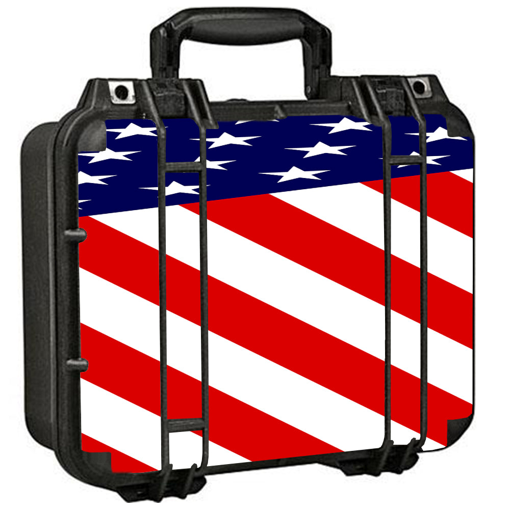  American Flag Usa Pelican Case 1400 Skin