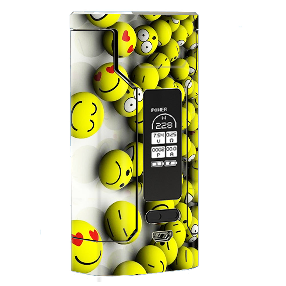  Tennis Balls Happy Faces Wismec Predator 228 Skin