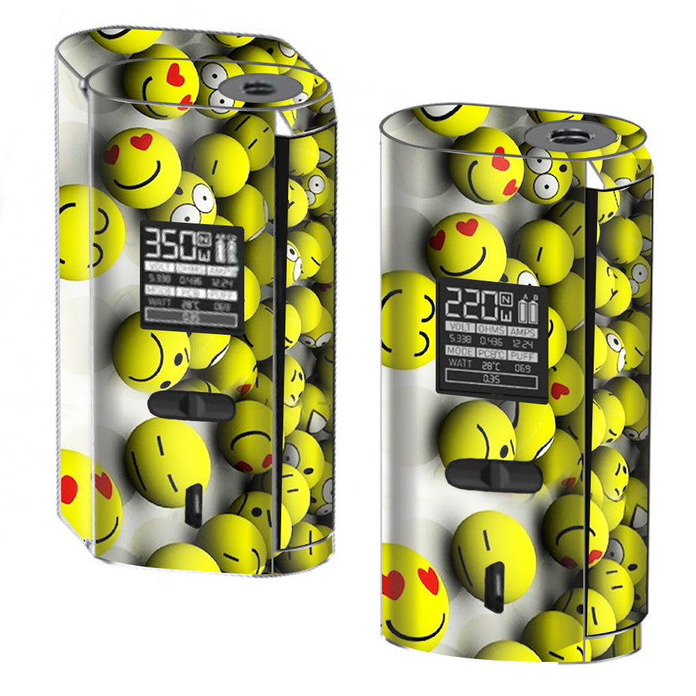  Tennis Balls Happy Faces Smok GX2/4 350w Skin