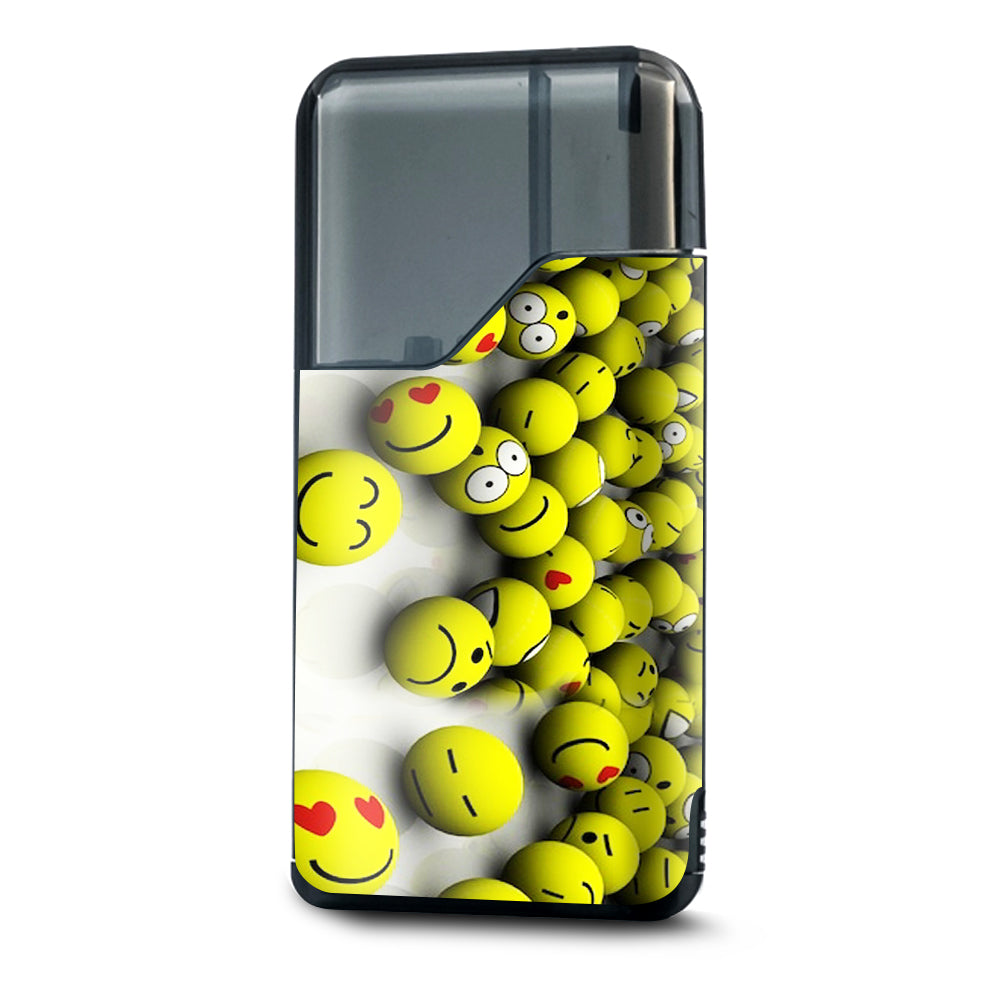  Tennis Balls Happy Faces Suorin Air Skin