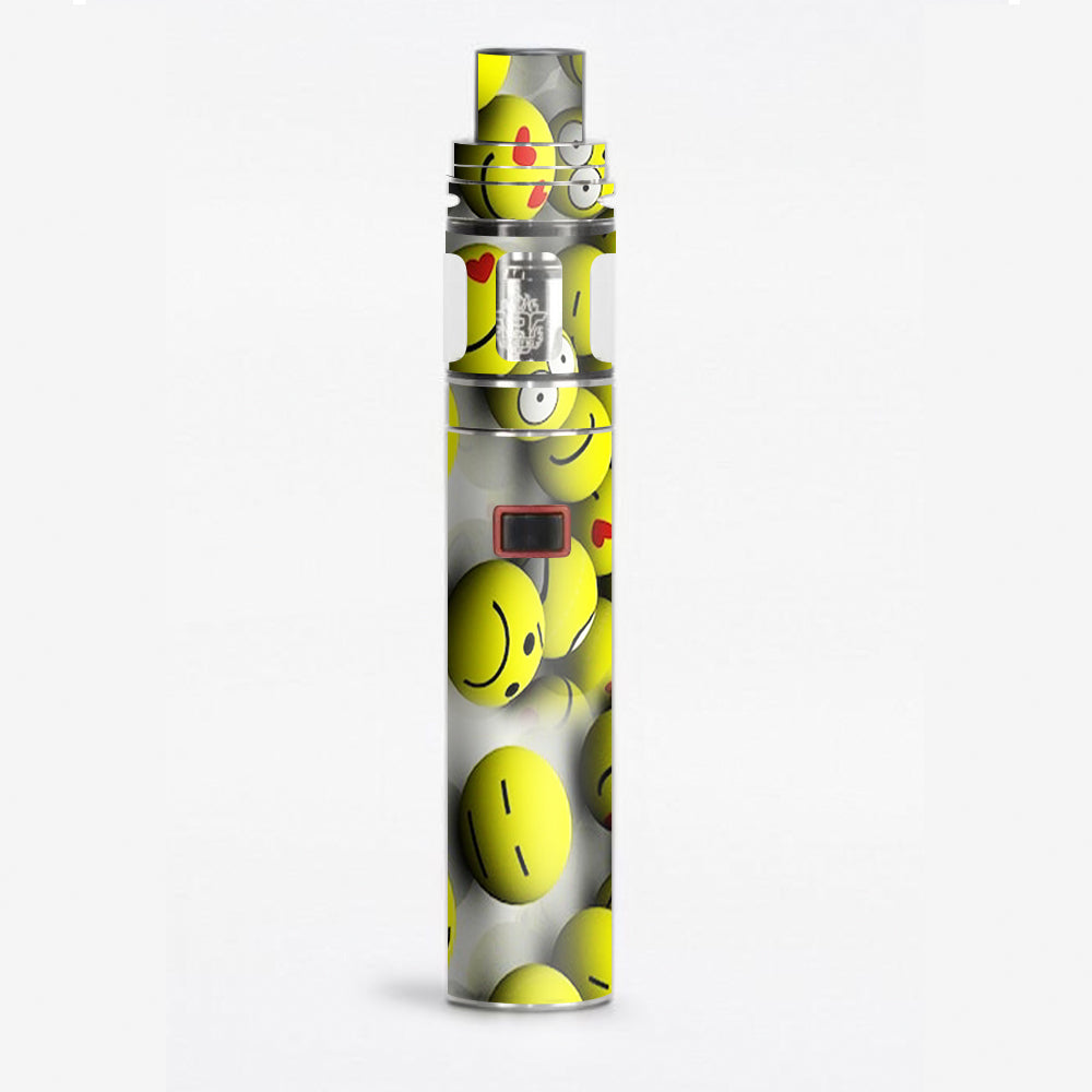  Tennis Balls Happy Faces Smok Stick X8 Skin