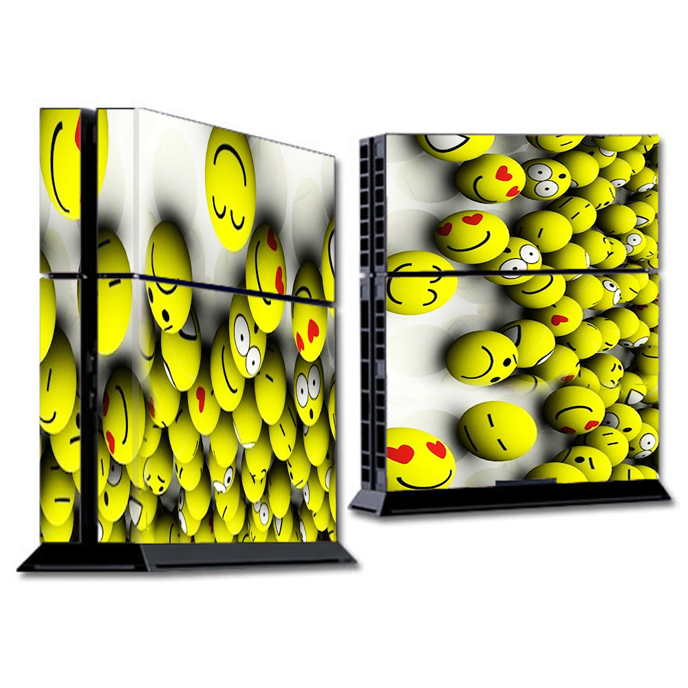 Tennis Balls Happy Faces Sony Playstation PS4 Skin