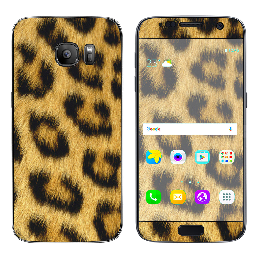  Cheetah Print Samsung Galaxy S7 Skin