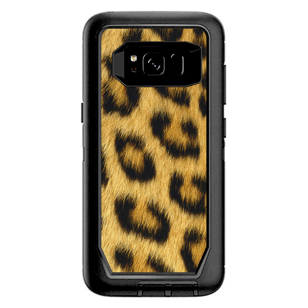  Cheetah Print Otterbox Defender Samsung Galaxy S8 Skin