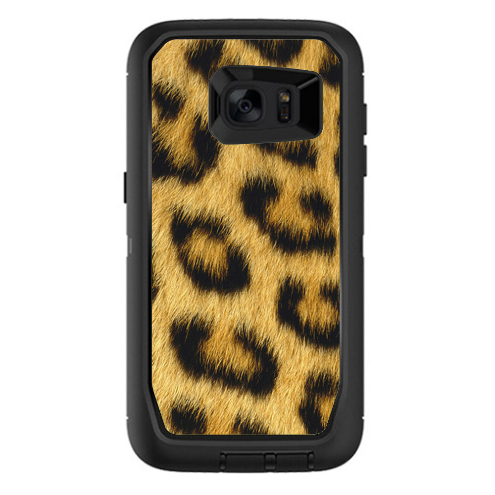  Cheetah Print Otterbox Defender Samsung Galaxy S7 Edge Skin