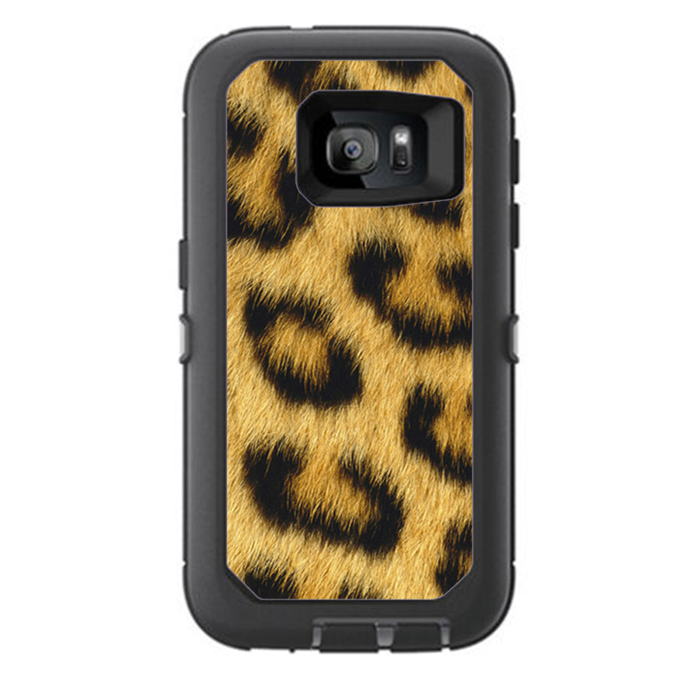  Cheetah Print Otterbox Defender Samsung Galaxy S7 Skin