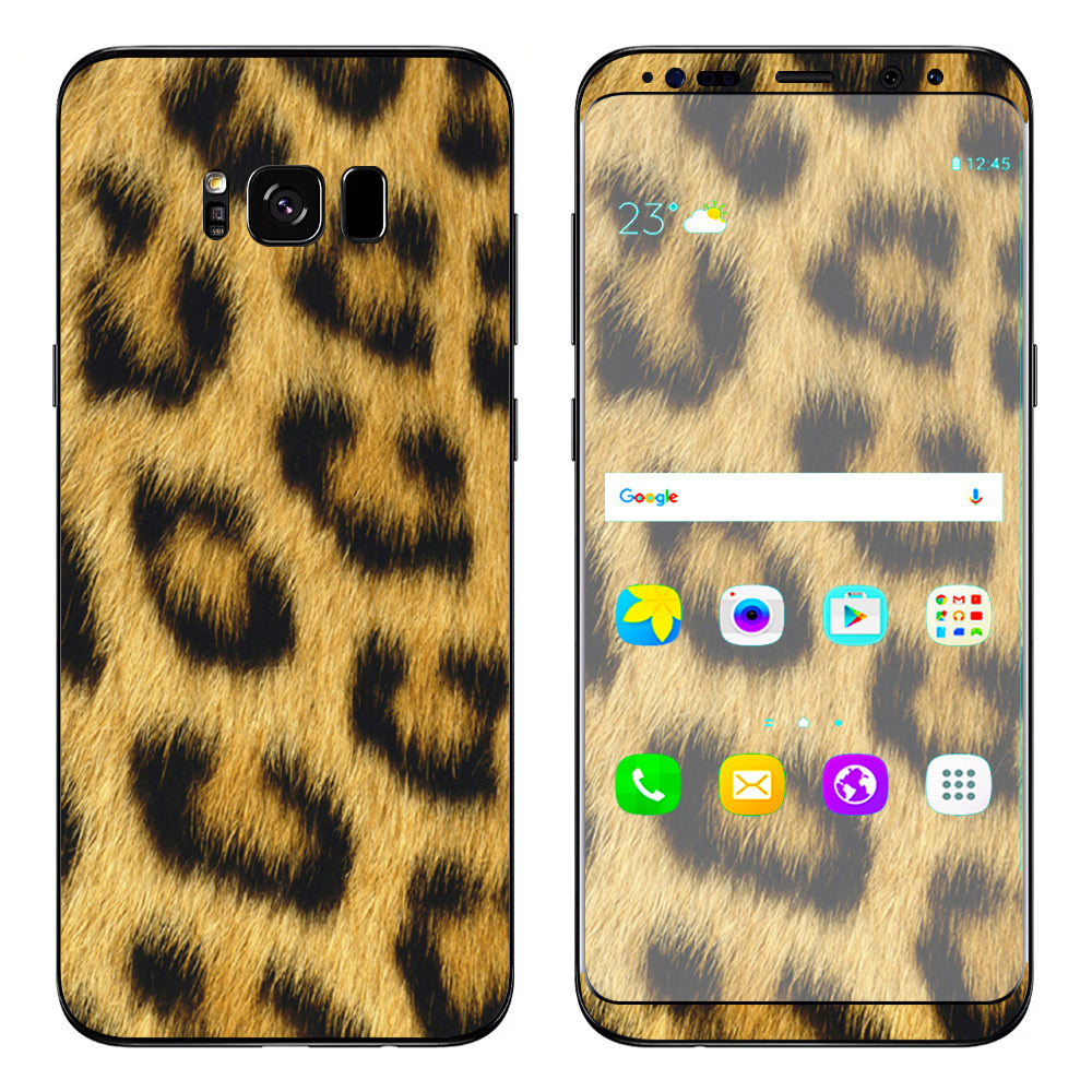  Cheetah Print Samsung Galaxy S8 Plus Skin