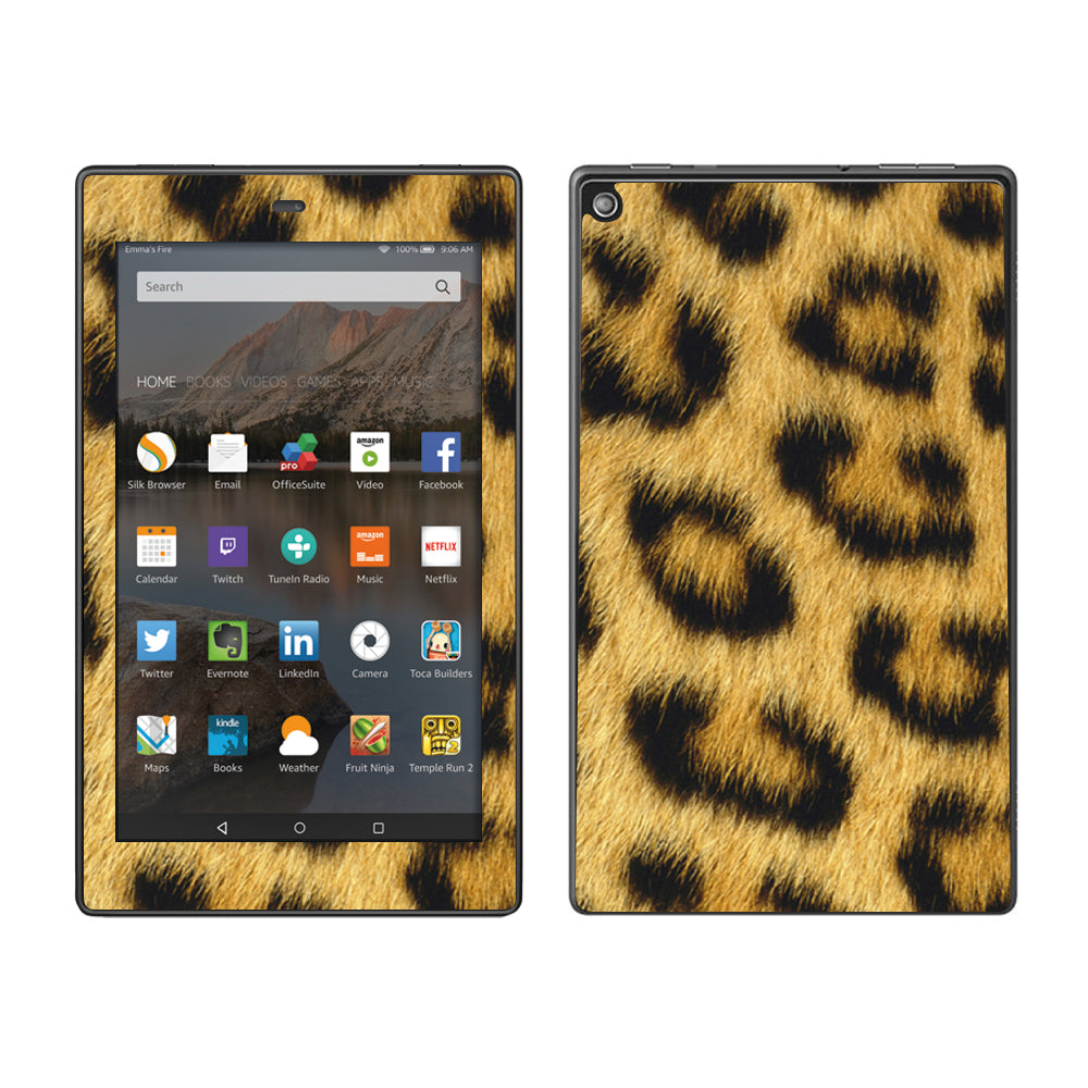  Cheetah Print Amazon Fire HD 8 Skin