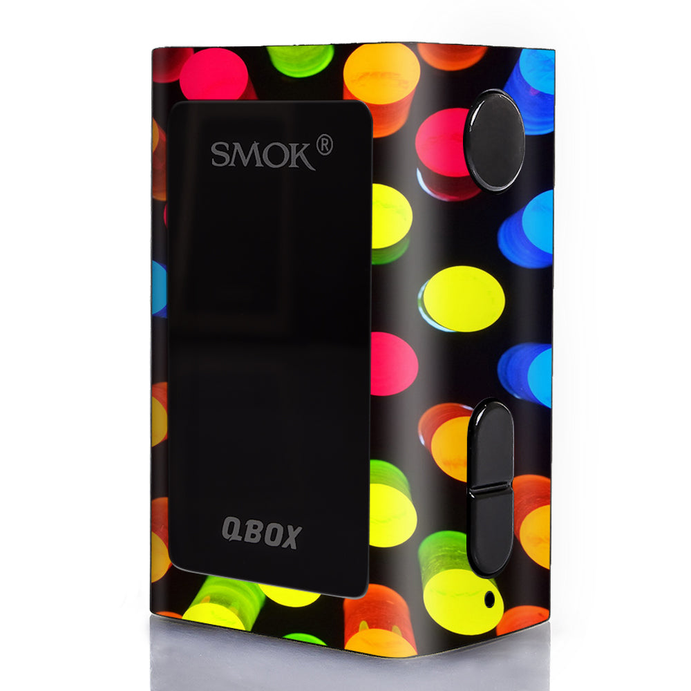  Polka Dot Blur Smok Q-Box Skin