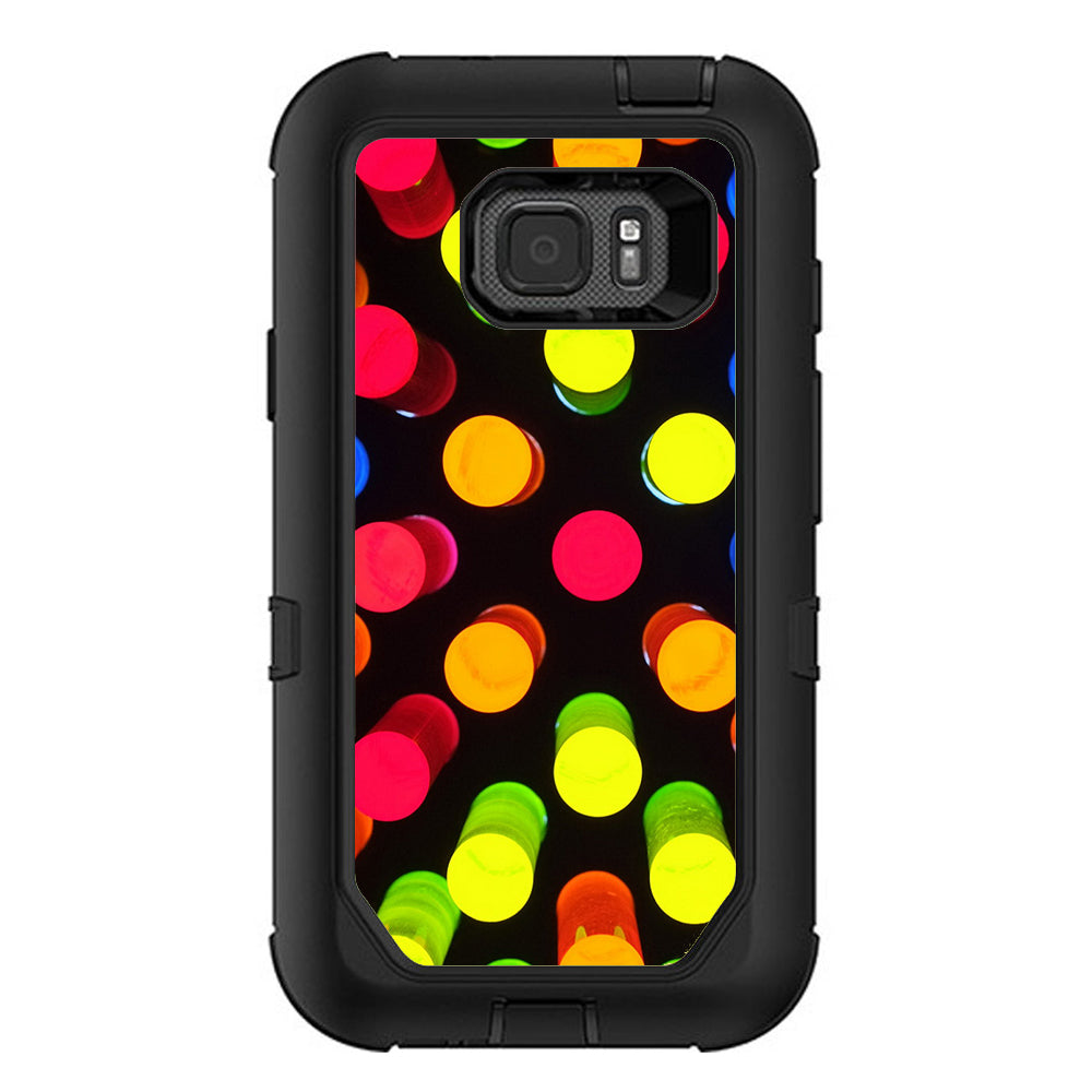  Polka Dot Blur Otterbox Defender Samsung Galaxy S7 Active Skin