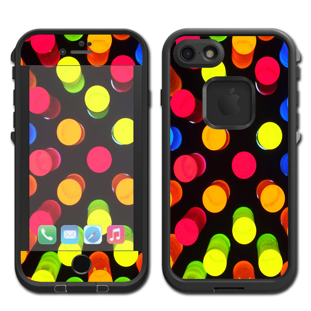  Polka Dot Blur Lifeproof Fre iPhone 7 or iPhone 8 Skin