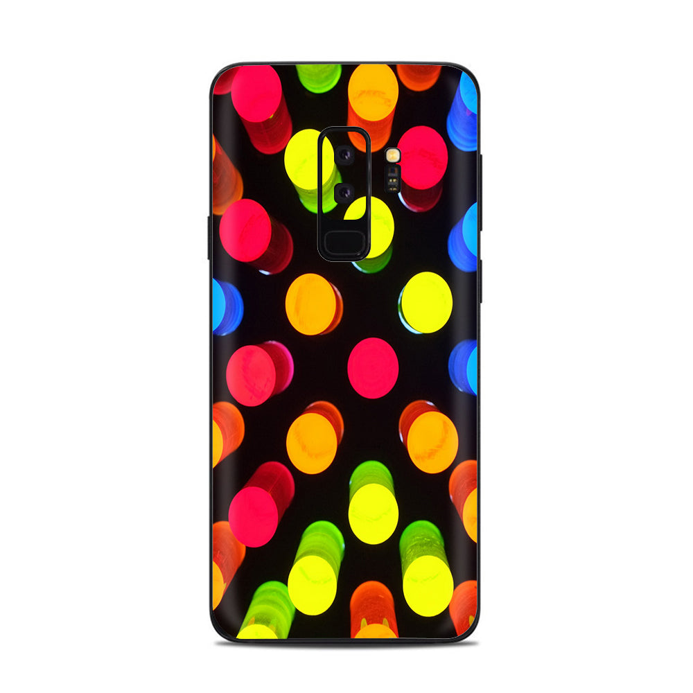  Polka Dot Blur Samsung Galaxy S9 Plus Skin