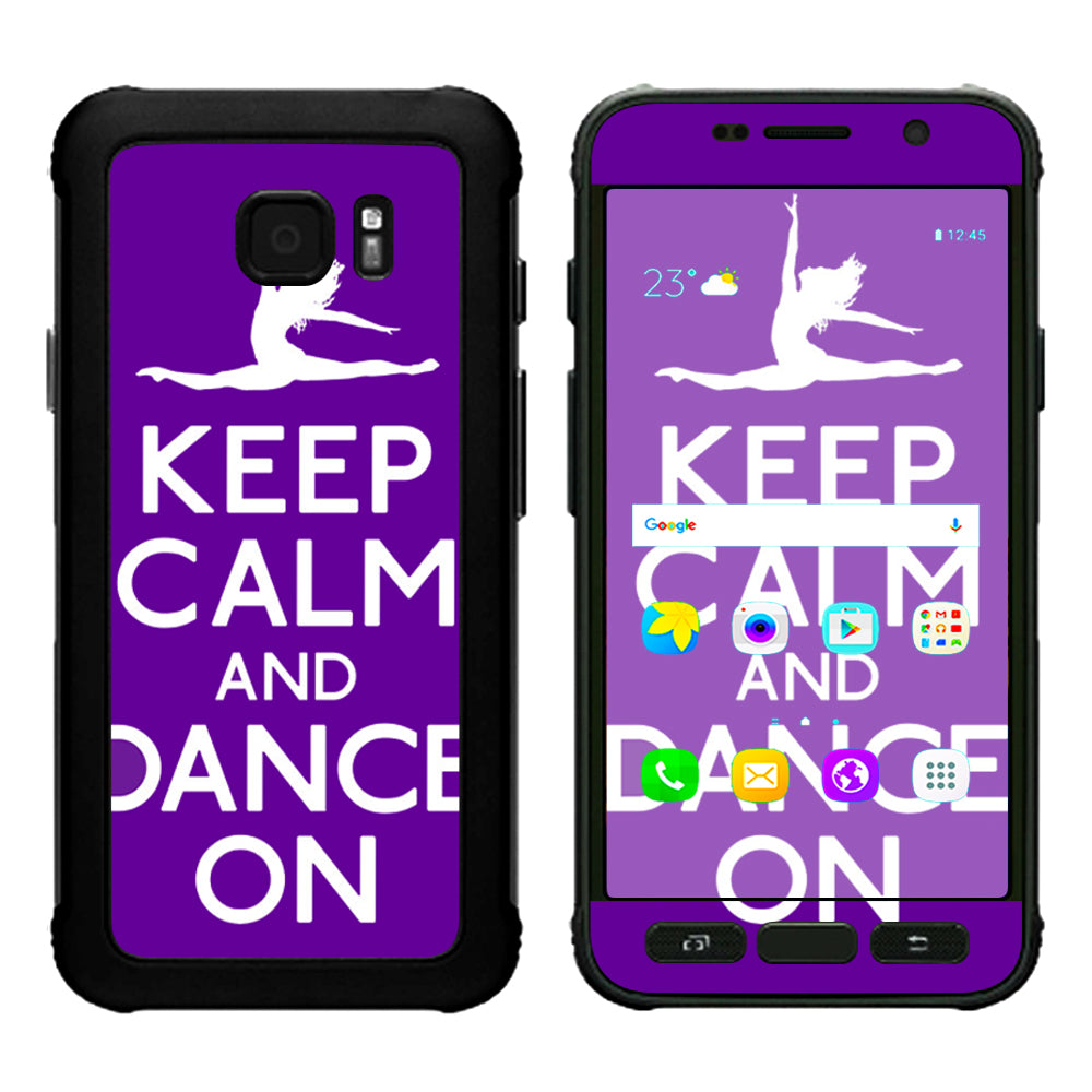  Keep Calm Dance On Samsung Galaxy S7 Active Skin