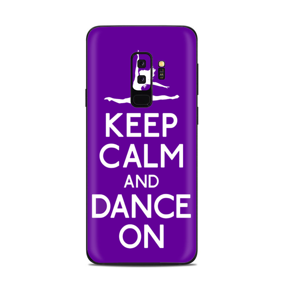  Keep Calm Dance On Samsung Galaxy S9 Plus Skin